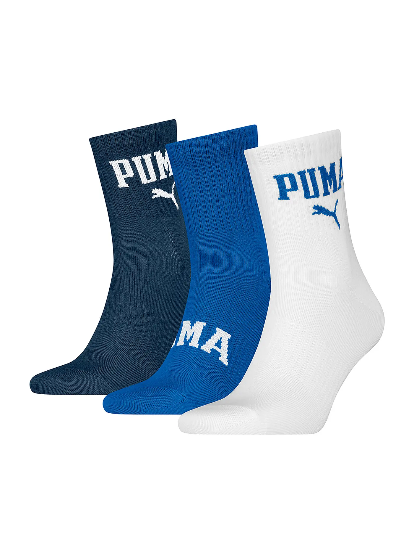PUMA | Freizeitsocken Logo Crew 3er Pkg.. | 